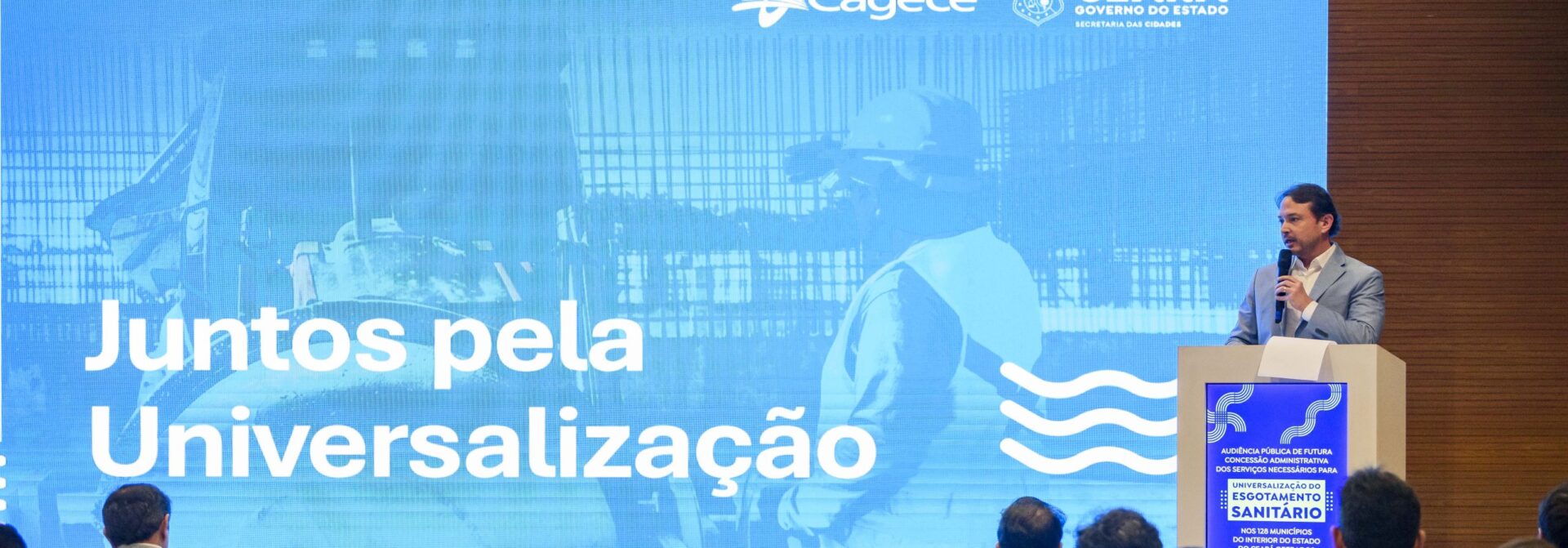 Audiência Pública marca avanço do projeto de PPP para universalização do esgotamento sanitário no Ceará
