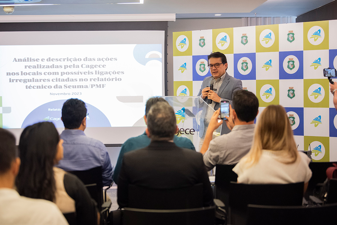 Cagece emite relatório técnico sobre ligações irregulares na praia de Iracema