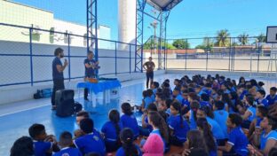 No Cariri, Cagece realiza ações socioeducativas em alusão ao mês mundial da água