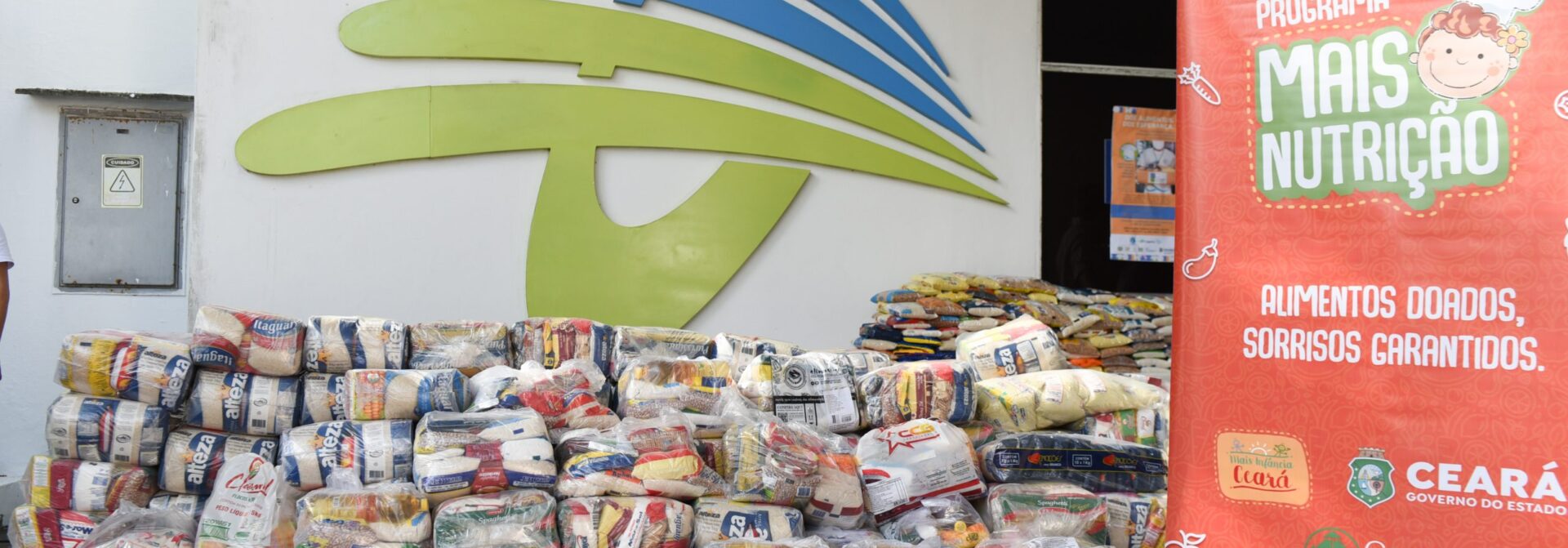 Cagece supera meta e arrecada mais de 6 toneladas de alimentos para a campanha Vacinação Solidária