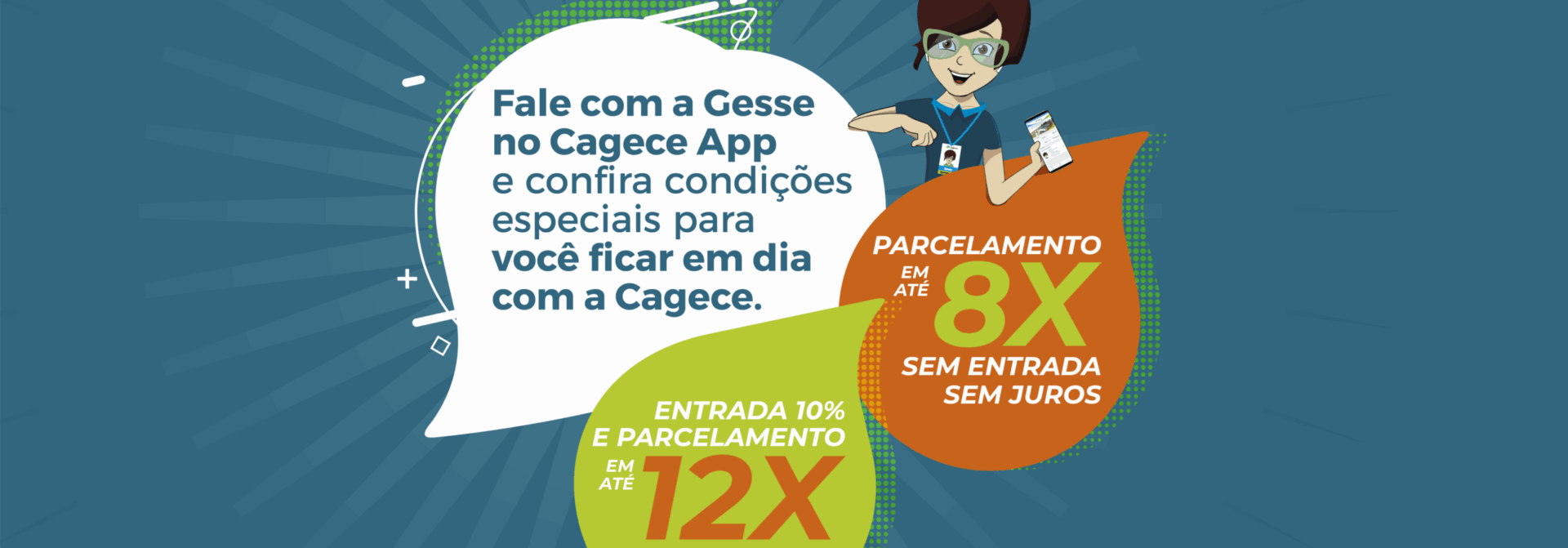Cagece prorroga campanha para parcelamento de débitos