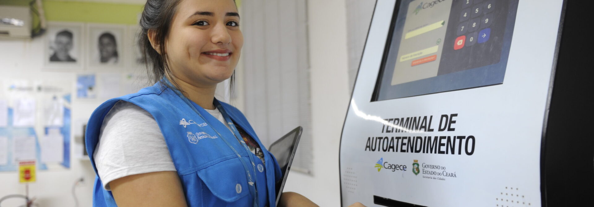 Totens de autoatendimento da Cagece realizam novos serviços