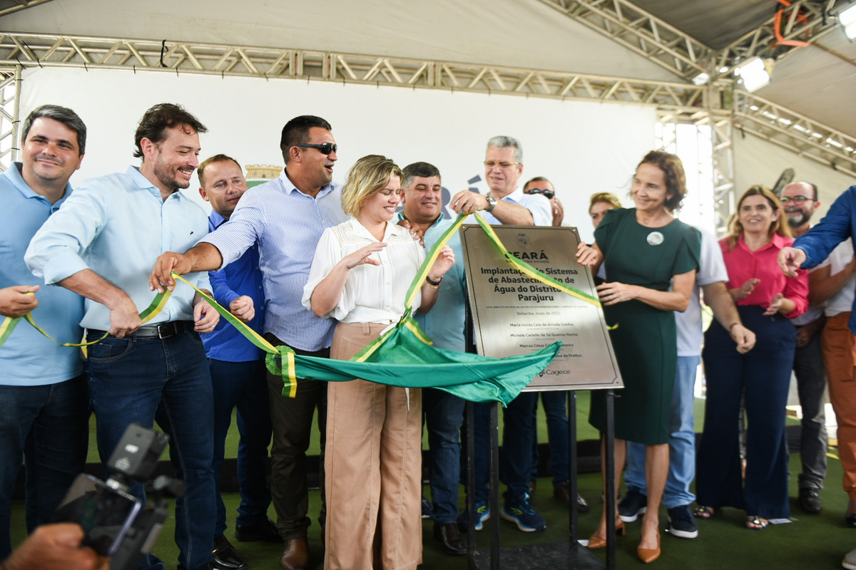 Água para todos: Cagece inaugura novo sistema de abastecimento de água de Parajuru