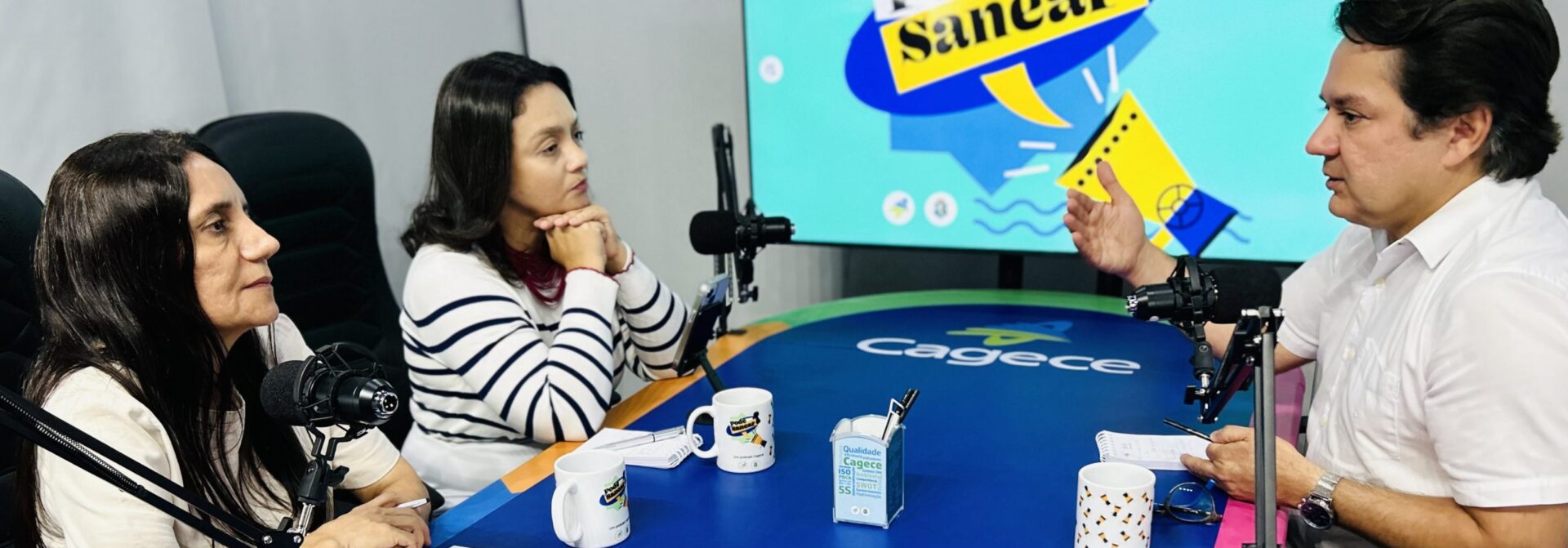 Pode Sanear: Podcast da Cagece completa 1 ano em setembro