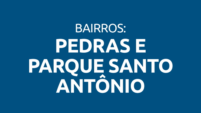 Pedras e Parque Santo Antônio