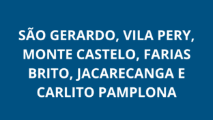São Gerardo, Vila Pery, Monte Castelo, Farias Brito, Jacarecanga e Carlito Pamplona