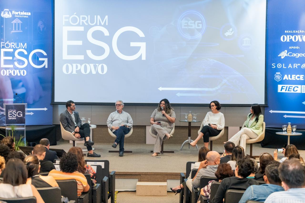 Cagece debate sustentabilidade e crise climática no 1° Fórum ESG O Povo