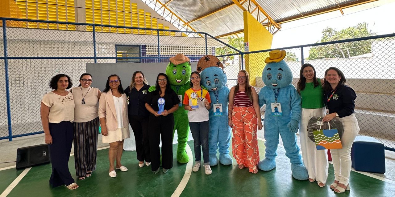 Estudante de Fortaleza é premiada com o 1° lugar nacional nas Olimpíadas da Água