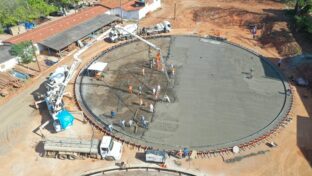 Megaoperação inicia concretagem dos reservatórios de Juazeiro do Norte