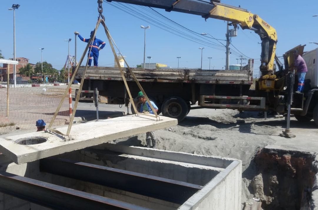 Iniciada nova etapa da obra de duplicação da adutora do Ancuri