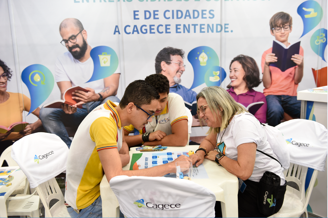 Cagece na Bienal: educação e meio ambiente caminhando de mãos dadas