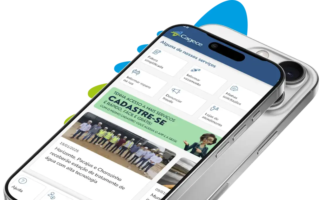 Imagem do aplicativo Cagece