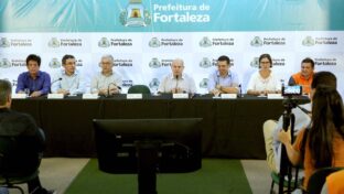 Cagece participa de coletiva sobre ações preventivas para a quadra chuvosa em Fortaleza