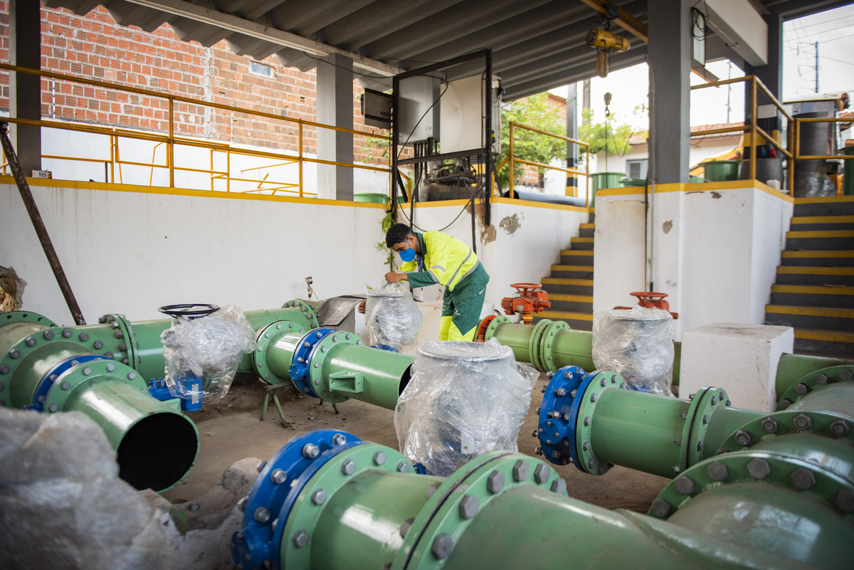 Cagece renova equipamentos e moderniza sistema de macrodistribuição de água da RMF