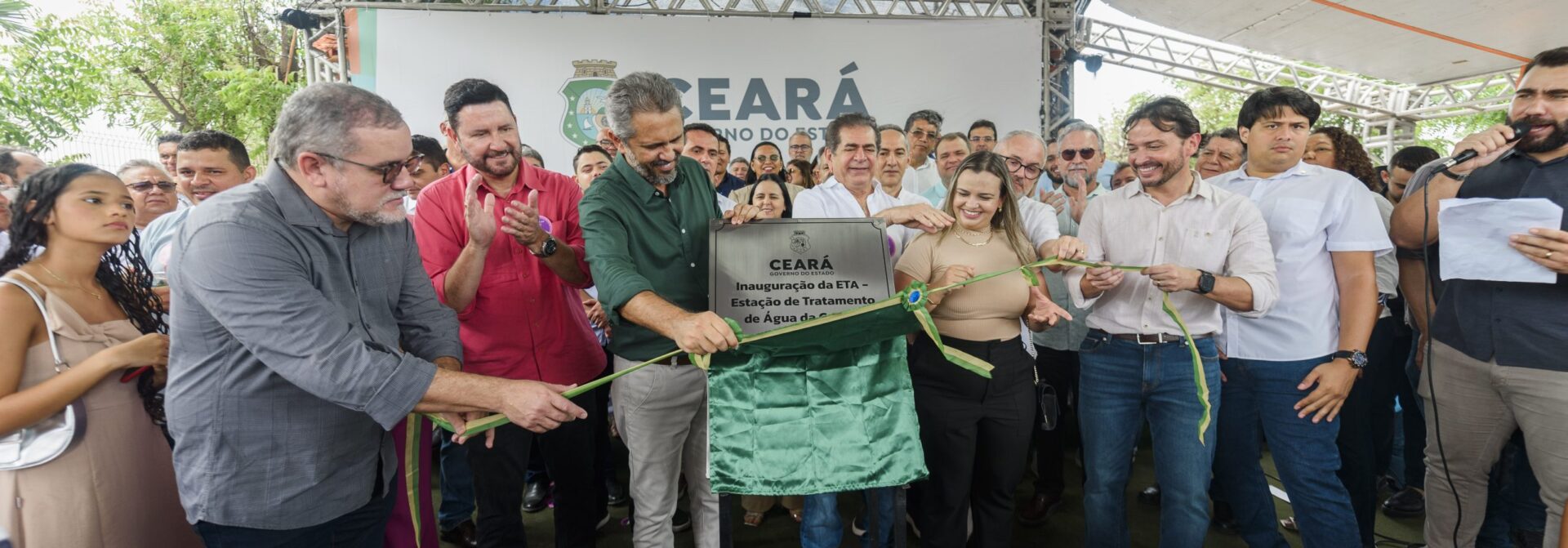 Cagece inaugura nova estação de tratamento de água em Itapipoca