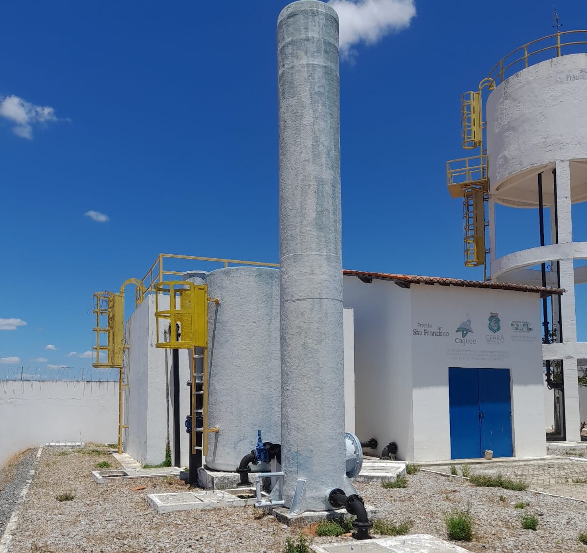 Cagece inicia operação de estação de tratamento de água em Penaforte