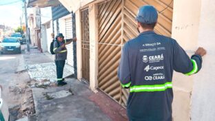 Clientes da Cagece recebem visitas para atualização cadastral na RMF e RMC