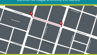 Cagece executa obras de melhoria na rede de água na Av. Santos Dumont