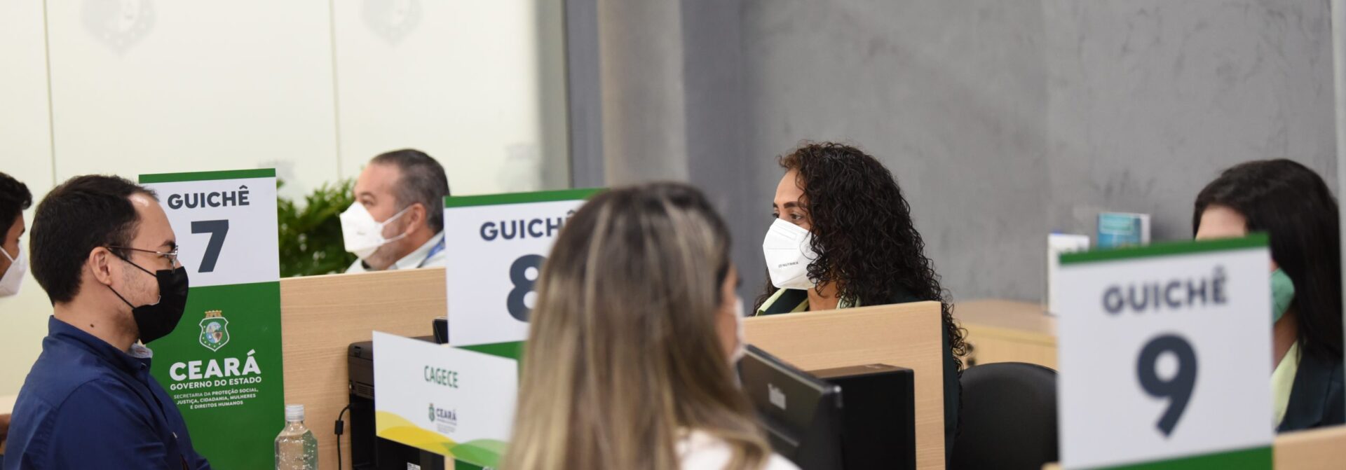 Casa do Cidadão inaugurada no shopping Iguatemi conta com atendimento ao cliente da Cagece