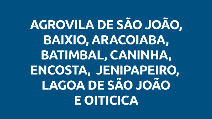 Paralisação programada