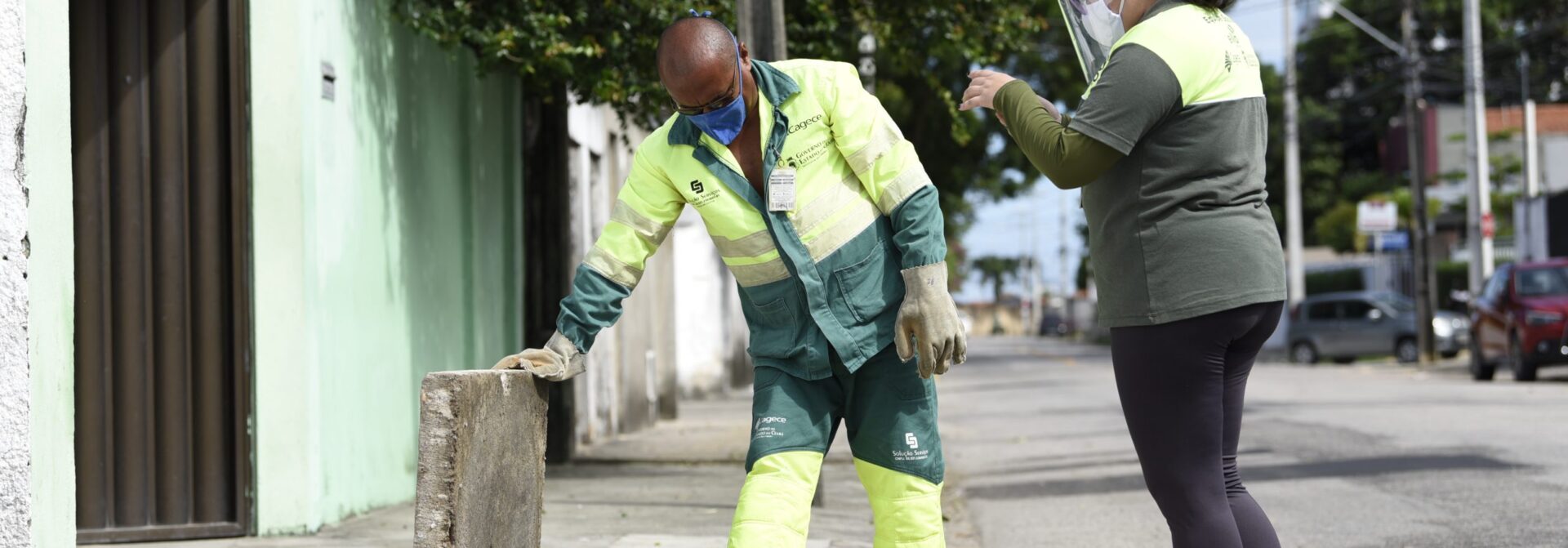Trabalho de equipes sociais da Cagece contribui para incremento de 36% na rede de esgoto em 2020