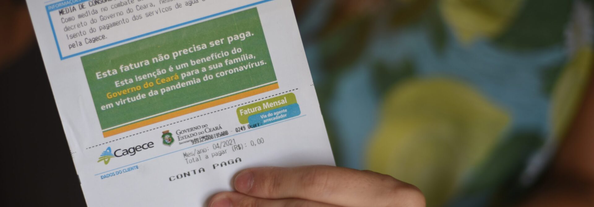 Isenções da Cagece beneficiam cerca de 597 mil imóveis no Ceará