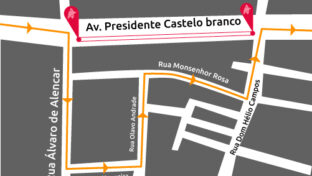 Leste Oeste: Cagece orienta novo desvio em obra da avenida