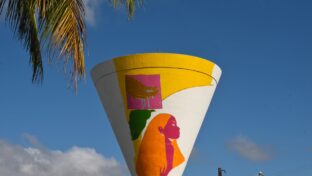 Reservatórios da Cagece ganham toque de arte urbana pelo Festival Além da Rua