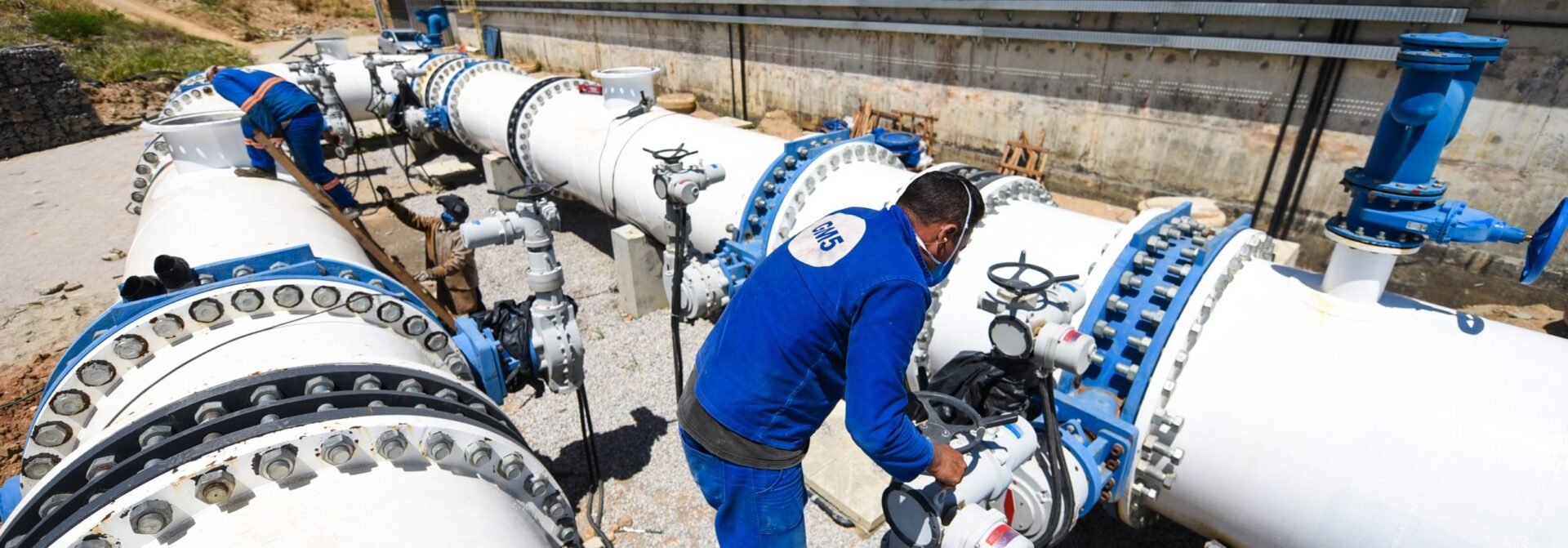 Cagece inicia operação assistida do sistema de abastecimento de água Taquarão