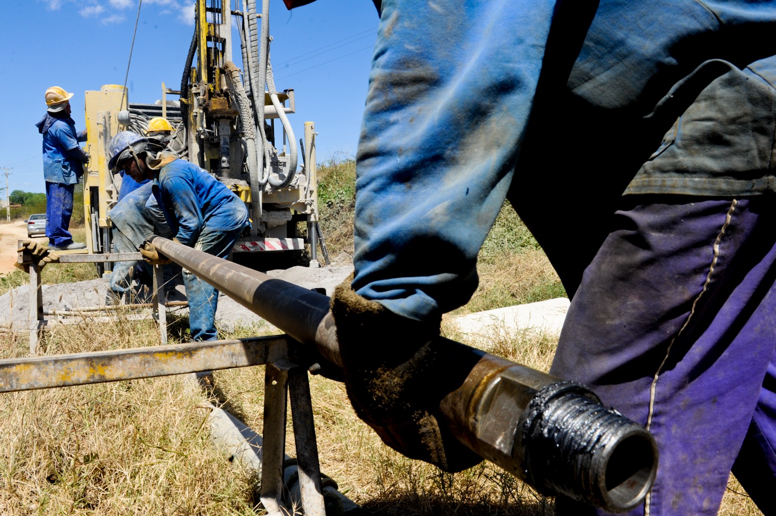 Cagece inicia instalação de dois novos poços em Juazeiro do Norte