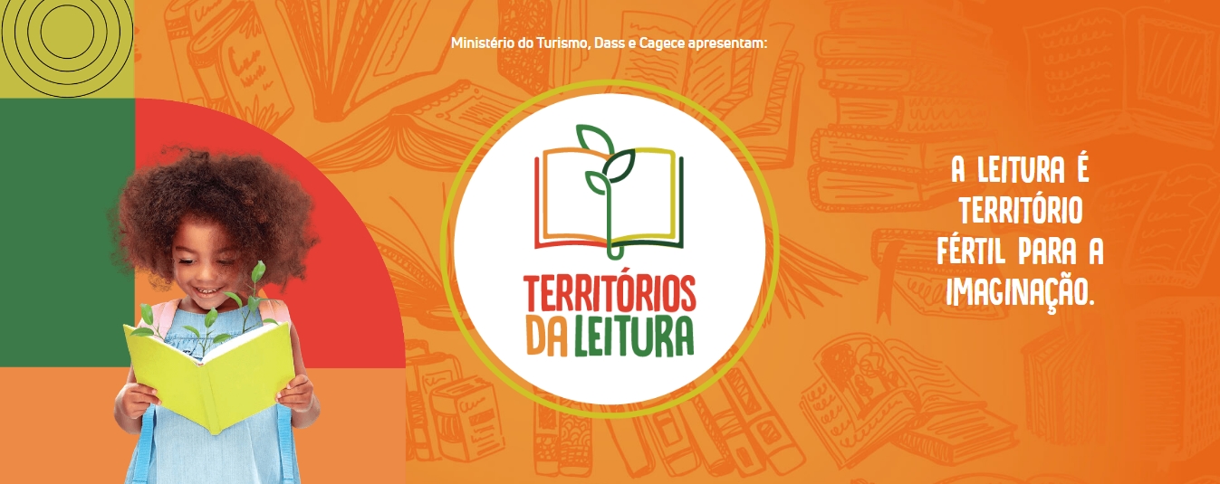 Territórios da Leitura: Cagece se une a projeto que beneficia escolas públicas e incentiva crianças e jovens à leitura