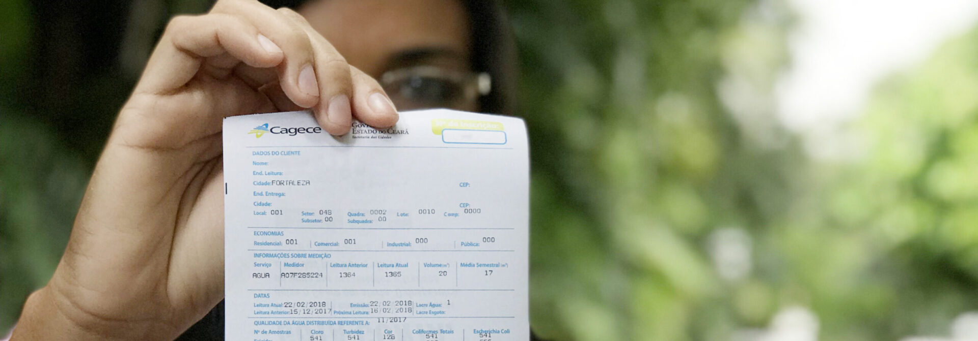 Clientes Cagece já podem solicitar recebimento de faturas por e-mail