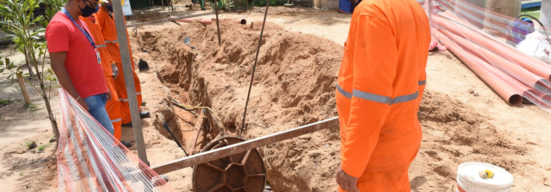 Cagece amplia sistema de esgotamento sanitário em Jericoacoara e trabalha melhorias durante período chuvoso