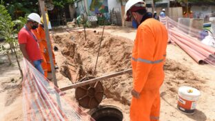 Cagece amplia sistema de esgotamento sanitário em Jericoacoara e trabalha melhorias durante período chuvoso