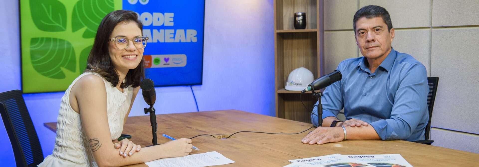 Pode Sanear: podcast aborda os desafios da gestão hídrica do Ceará em novo episódio